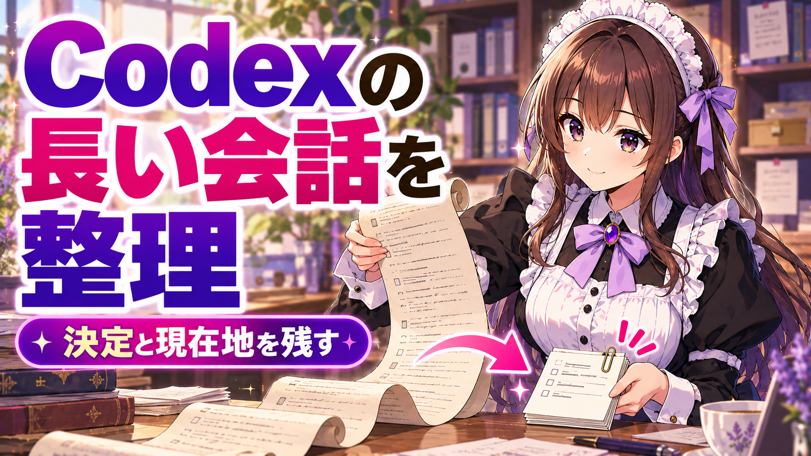 Codexの長い会話を整理