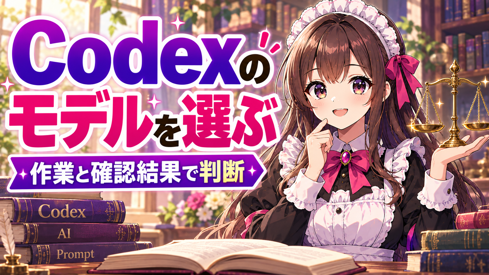 Codexのモデルを選ぶ