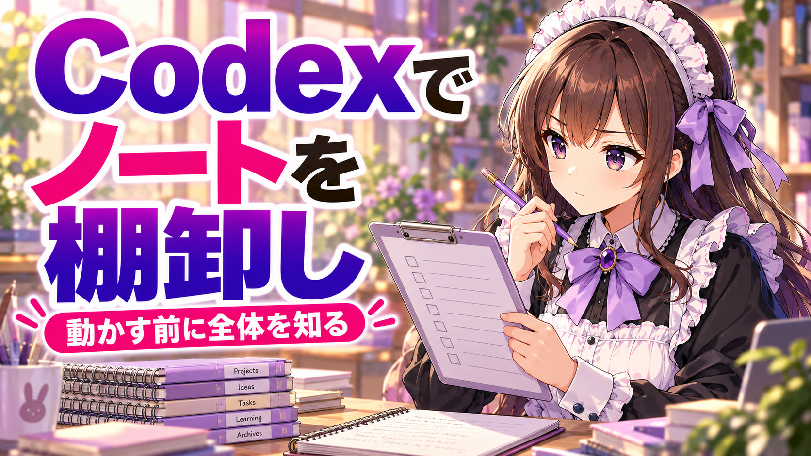 Codexでノートを棚卸し
