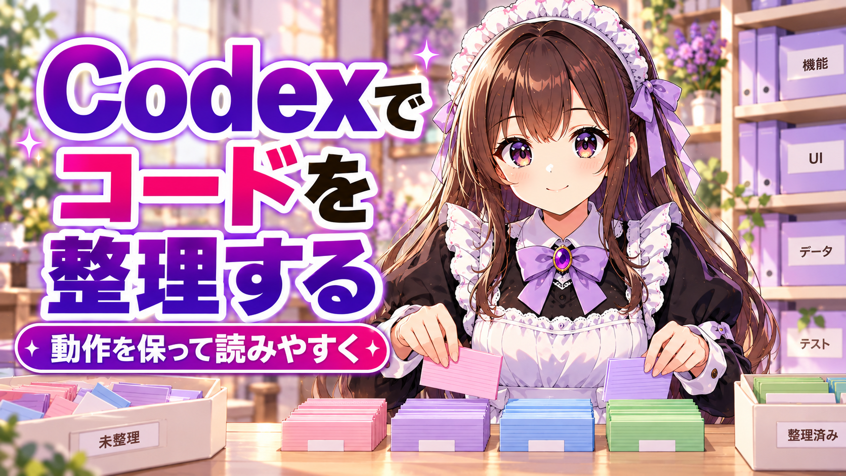 Codexでコードを整理する