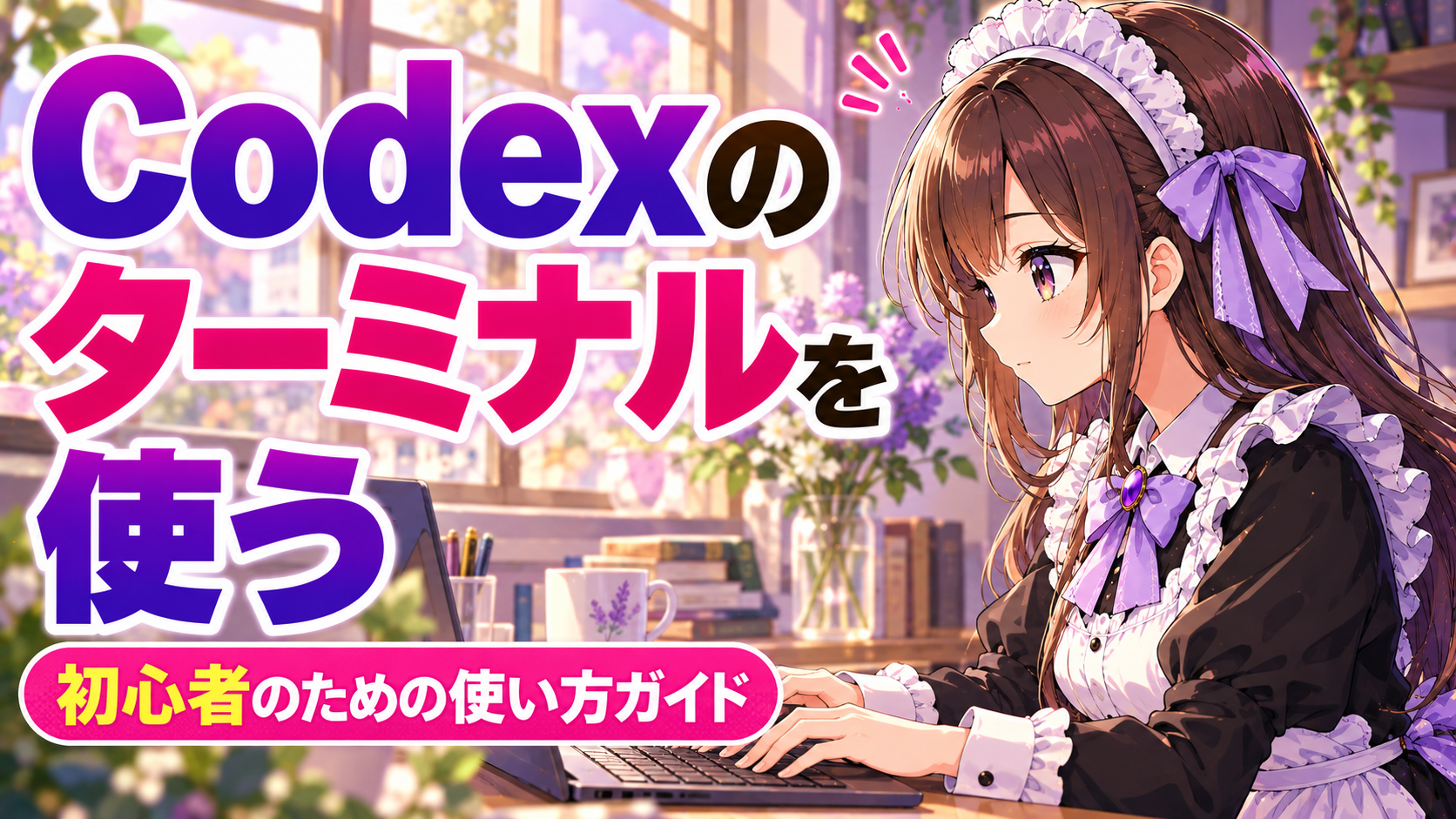 Codexのターミナルを使う