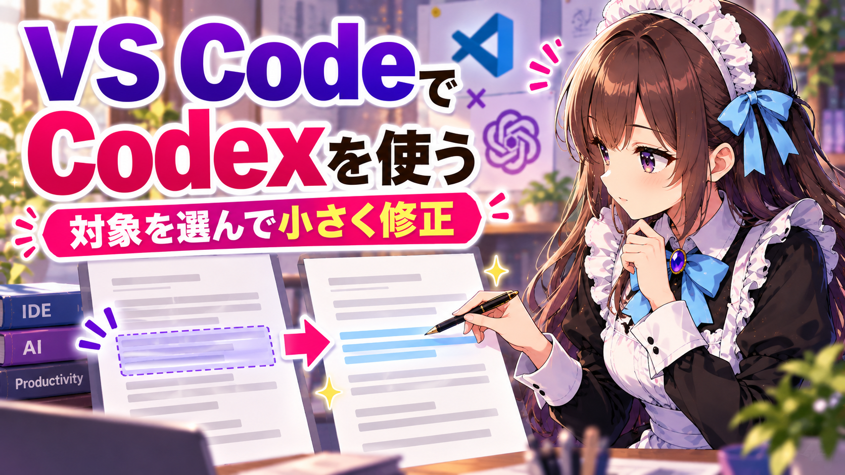VS CodeでCodexを使う