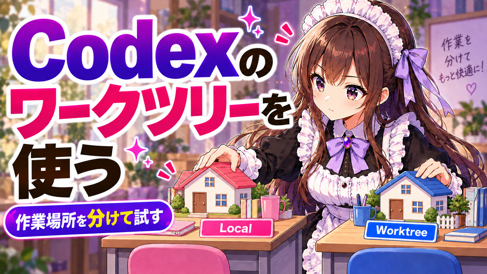 Codexのワークツリーを使う