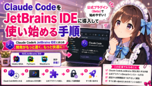 Claude CodeをJetBrains IDEに導入して使い始める手順